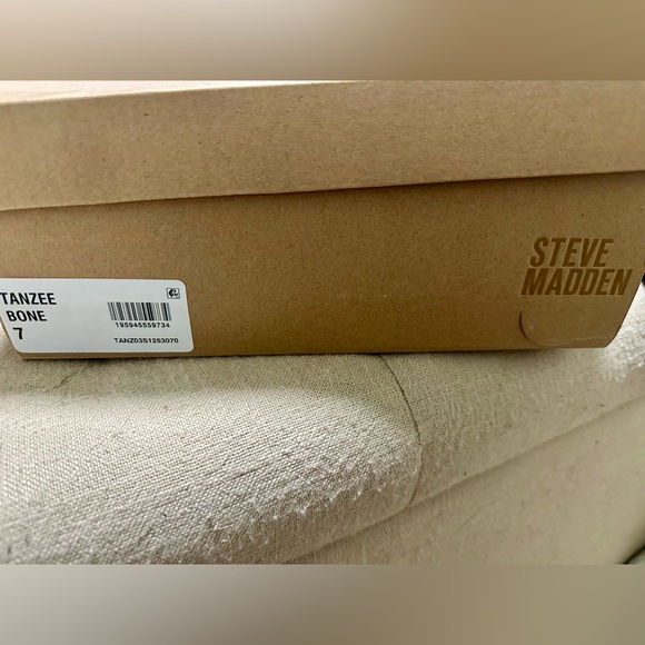 Never been worn Steve Madden knee high cream color boots. - Picture 6 of 6